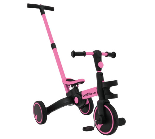 ramiz bicicleta 3 in 1 happy bike sportrike roz