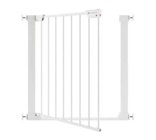 kinderkraft Ворота безопасности "safe snap" (75-82 см.) белый