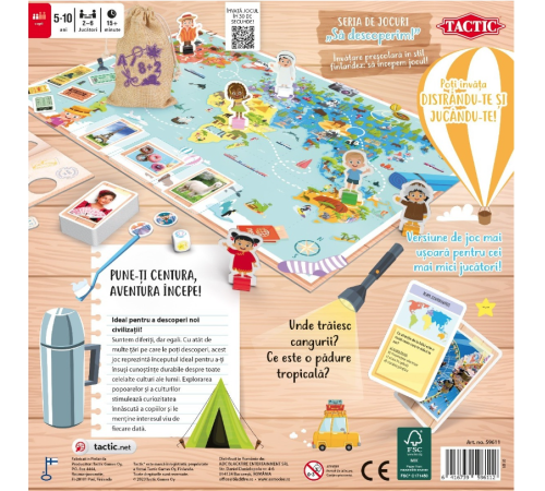 tactic 59611 joc educativ "copiii din intreaga lume" (ro)