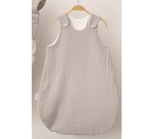 Veres 125.10.04 Sac de dormit „Muslin Bej” (0-9 luni)  veres 125.10.04 sac de dormit „muslin bej” (0-9 luni)