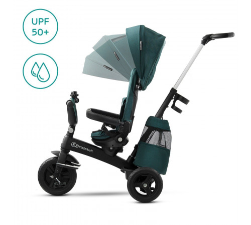 kinderkraft triciclu easytwist verde