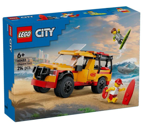 lego city 60453 Конструктор "Спасательная машина" (214 дет.)