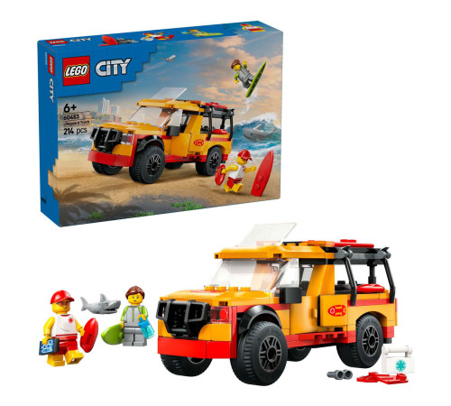 lego city 60453 Конструктор "Спасательная машина" (214 дет.)