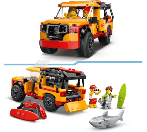 lego city 60453 Конструктор "Спасательная машина" (214 дет.)