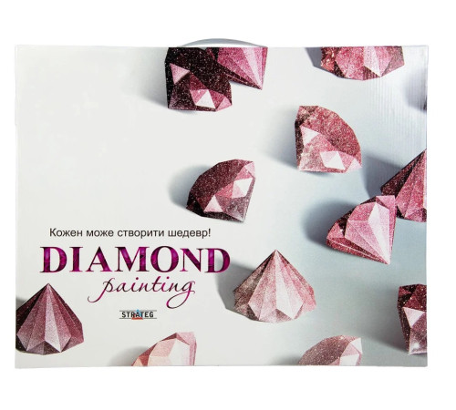 strateg leo ca-0032 mozaic de diamante "iepuras" (30 x 30 cm.)