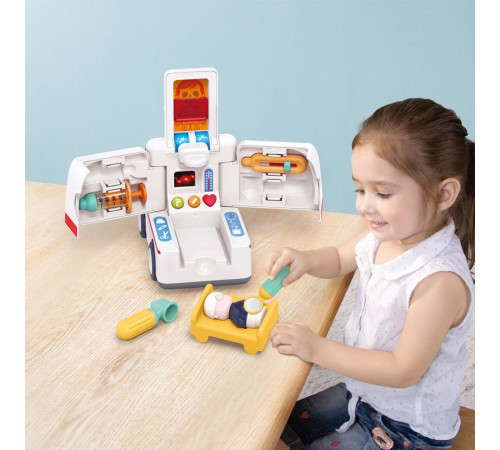 hola toys e9997 jucarie muzicala "ambulanta"