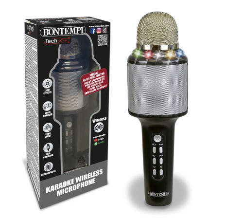 bontempi 485010 Беспроводной микрофон для караоке