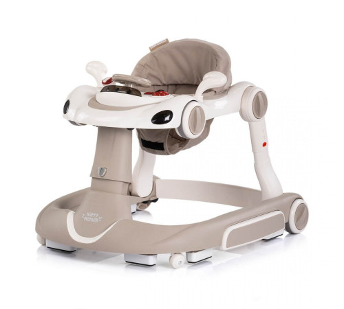 chipolino prhw02503be  Музыкальные ходунки 5 в 1 "happy walker" (бежевый)