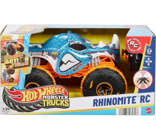 Hot Wheels JBK11 Mașină radiocomandată "Monster Trucks Rhinomite" Jucării pentru Copii - Magazin Online de Jucării ieftine in Chisinau Baby-Boom in Moldova hot wheels jbk11 mașină radiocomandată "monster trucks rhinomite"