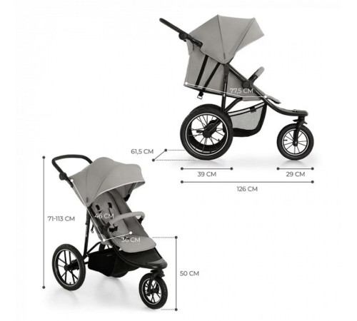 kinderkraft carucior helsi sur