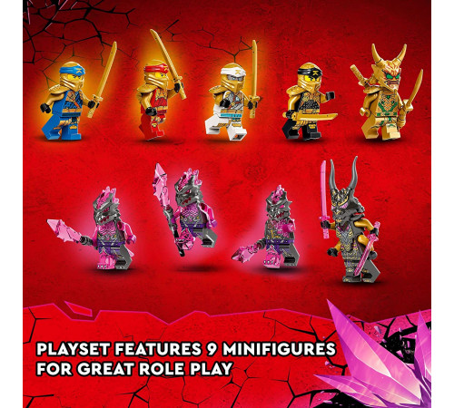 lego ninjago 71774 Конструктор "Золотой Ультра Дракон Ллойда" (989 дет.)