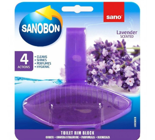 Produse chimice de uz casnic in Moldova sano bon lavender suspensie pentru wc (55 g) 990054