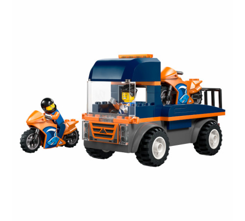 lego city 60491 constructor "transportor de motociclete" (88 el)