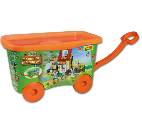 Jucării pentru Copii - Magazin Online de Jucării ieftine in Chisinau Baby-Boom in Moldova androni 8927-0max constructor "maximilian families" în cărucior (98 în el.)