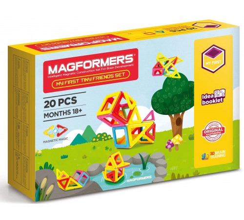 Magformers 702004 Магнитный конструктор (20 эл.) Детский магазин в Кишиневе в Молдове magformers 702004 Магнитный конструктор (20 эл.)