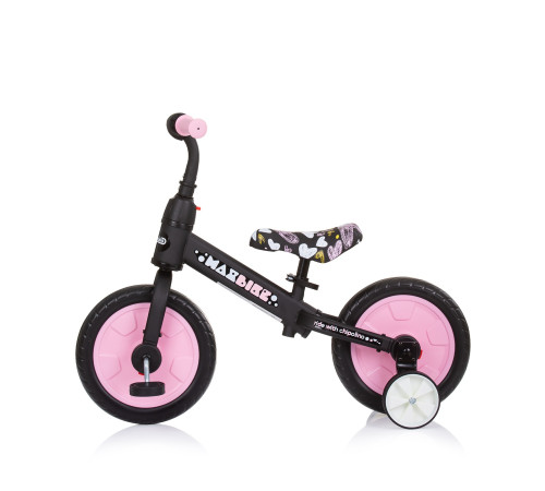 chipolino Четырехколесный беговел 2в1 "max bike" dikmb0234pi pink