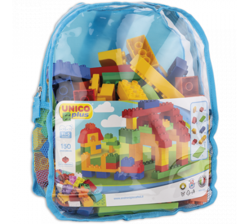  androni 8556-0000 Конструктор "unicoplus" в рюкзачке (150 дет.)