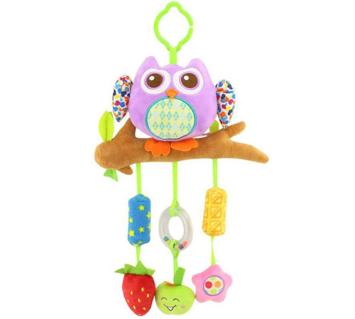 hoogar hg01040026 Игрушка-подвеска "Сова" фиолетовый