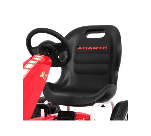 ramiz Вело-картинг на педалях go-kart abarth красный