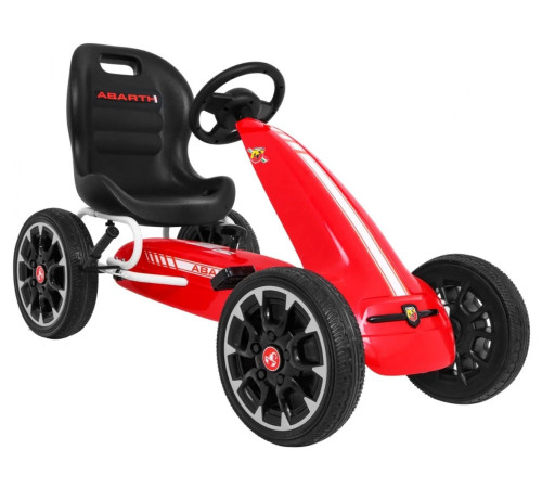 ramiz Вело-картинг на педалях go-kart abarth красный
