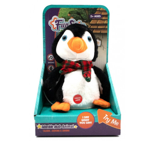 Детский магазин в Кишиневе в Молдове icom 7163822 Интерактивная игрушка "Плюшевый пингвин"