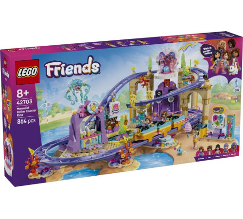 lego friends 42703 constructor "mountain russe cu sirene" (864 el.)