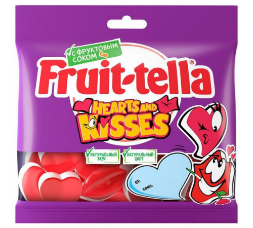 Детское питание в Молдове Fruittella Желейные конфеты "Hearts and Kisses" (100 гр.) fruittella Желейные конфеты "hearts and kisses" (100 гр.)