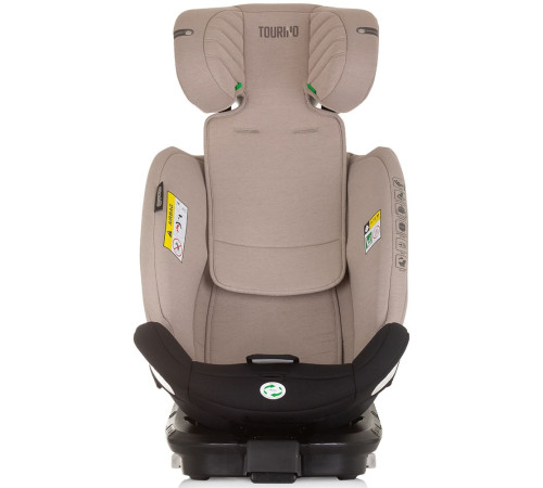 chipolino scaun auto "i-size isofix 360 tourino" stktrn02405ma (40-150 cm.) macadamia