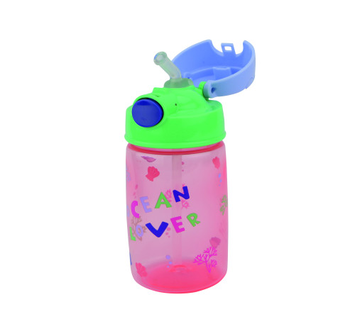 nuby nv04043 Поильник "ocean & sports lover cup" 360 мл.  (от 4 лет) в асс.