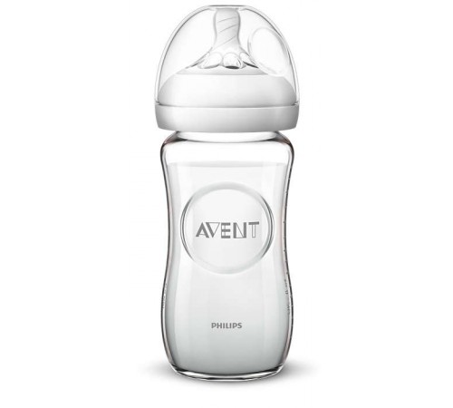 Детское питание в Молдове Avent SCF053/17 Бутылочка стеклянная "Natural 2.0" 240 мл. (1 м.+) 1 шт. avent scf053/17 Бутылочка стеклянная "natural 2.0" 240 мл. (1 м.+) 1 шт.