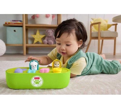 fisher price jdl66 jucărie "jocul de-a v-ați ascunselea cu animale"