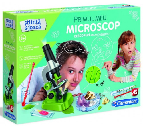  as kids 1026-50342 laboratorul de știință și jocuri  "primul meu microscop" (ro)