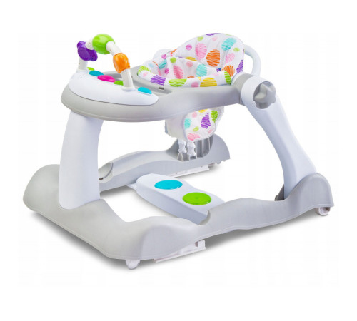 toyz 2050 Ходунки 3 в 1 "bounce" серый