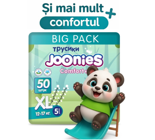  joonies comfort+  scutece-chilotei xl (12-17 kg) 50 buc.