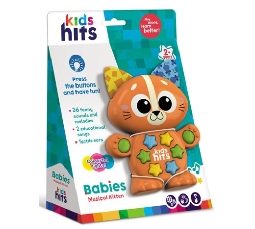 kids hits kh09/004 Музыкальная игрушка "Котенок" (ru)