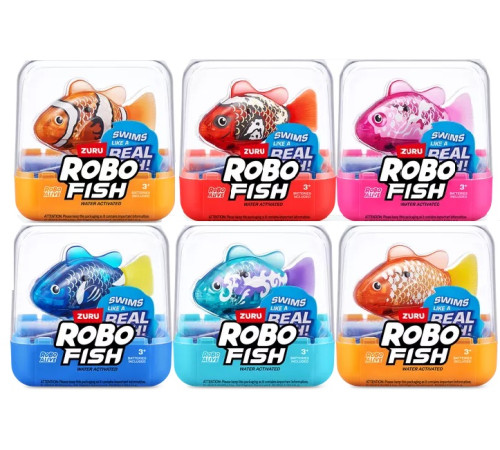 Jucării pentru Copii - Magazin Online de Jucării ieftine in Chisinau Baby-Boom in Moldova zuru robo alive 7191 pești plutitori interactivi (in sort.)