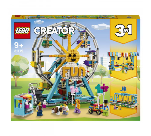  lego creator 31119 constructor "roată" (1002 el.)