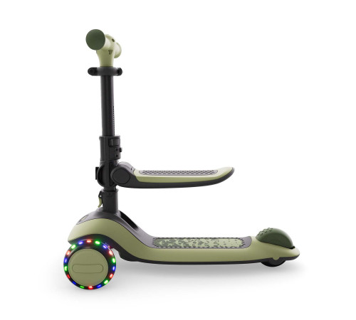 kinderkraft trotinetă 2 &icirc;n 1 "halley 2" (verde)
