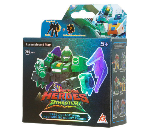 dinoster eu580881a-2 robot-constructor "stego blast wing" (44 el.)