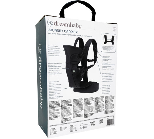 dreambaby g2205 marsupiu "journey" negru