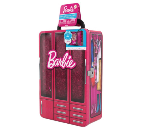 barbie bbds6b cutie portabila "fashion dulap" pentru barbie