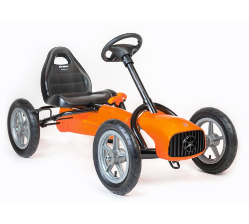  baby mix 55292 kart cu pedale go-kart buggy (portocaliu)
