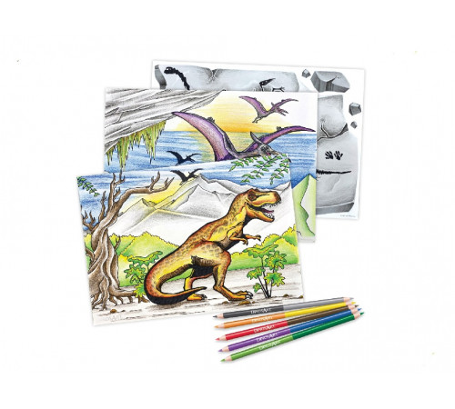 dinosart 15151 set pentru creativitate "tracing light pad"