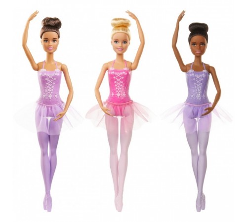 barbie gjl58 papusa "balerina" in sort.