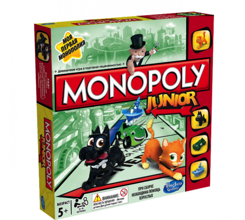 Hasbro A6984 Моя Первая Монополия hasbro a6984 Моя Первая Монополия