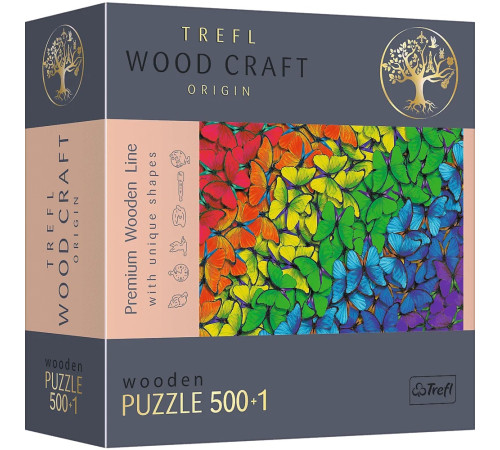  trefl 20159 Пазлы "Радужные бабочки" (501 эл.)