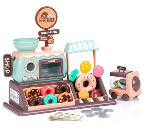  chipolino set de joc "magazin de gogoși" dipk002403ds (34 articole)