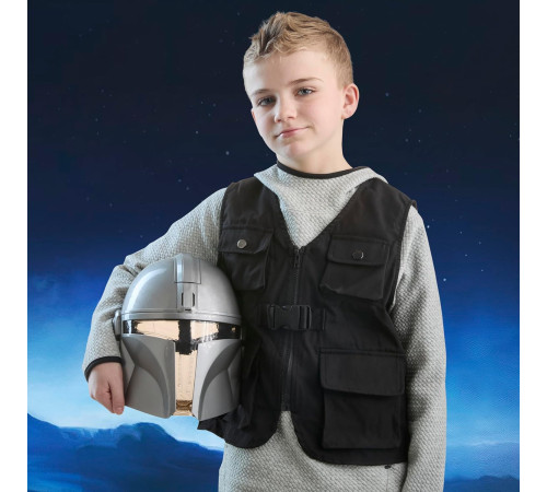 star wars g2839 mască interactivă "the mandalorian" cu efecte sonore