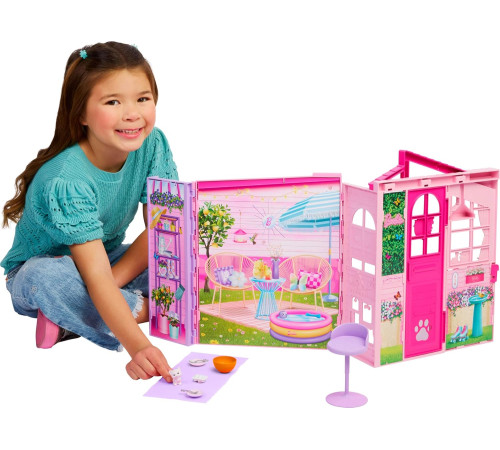  barbie jmd27 Портативный домик "Выходные за городом"