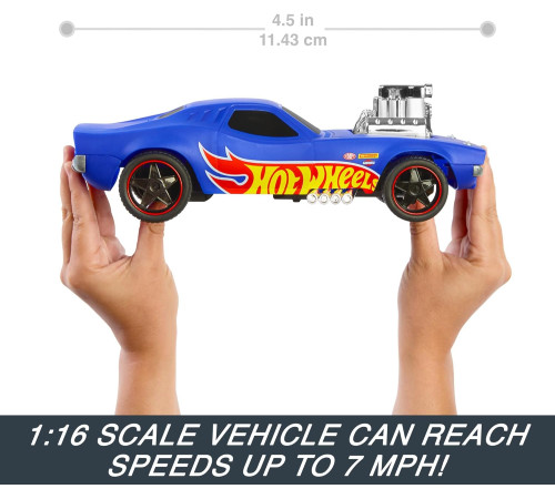 hot wheels htp54 mașină cu radio comandă "rodger dodger"